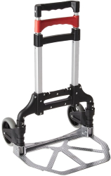 Carucior pliabil tip liza transport marfa inaltime reglabila maxim 100 kg 
