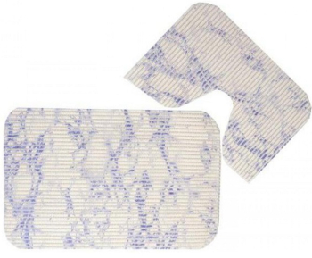 Covor baie Ciprus set 2 buc multicolor 