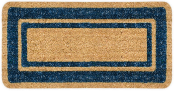 Covoras intrare albastru 33x60 cm 