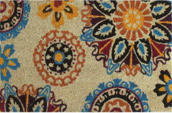 Covoras intrare Common design Flori 40x60 cm 