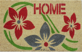 Covoras intrare Flower Power design Home 40x60 cm 