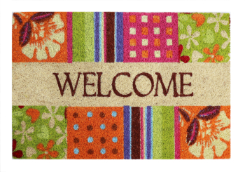 Covoras intrare Koko design Welcome color 40x60 cm 
