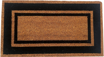 Covoras intrare negru 33x60 cm 