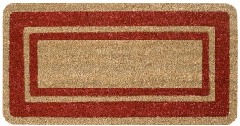 Covoras intrare rosu 33x60 cm 