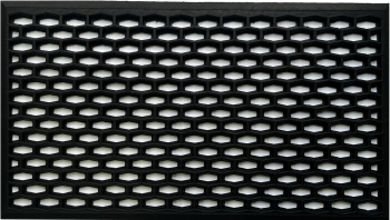 Covoras intrare Tris negru 40x70 cm 