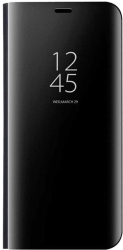 Husa Flip Stand Clear View pentru Realme 3 Pro Negru 