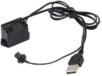Invertor alimentare port usb pentru fir el wire 1-3 m 