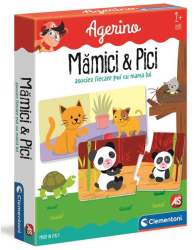 Joc educativ pentru copii Animalute si mamicile lor ATU-083899 