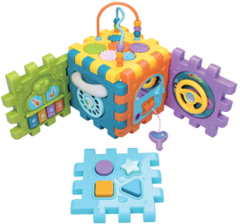 Jucarie in forma de cub pentru copii Exclusiv Sweet Decor 