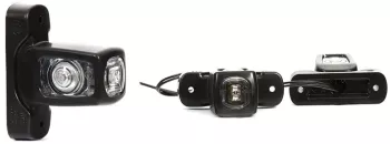 Lampa Gabarit Led 286 W62 12V-24V Pozitie Alb / Rosu / Portocaliu Was 