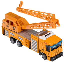 Masina cu Macara 1 64 Plastic/Metal Galbena ATU-082253 