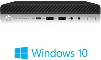 Mini PC HP EliteDesk 800 G3 Intel i3-6100T 16GB DDR4 256GB SSD Win 10 Home 