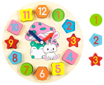 Puzzle Din Lemn Ceas 