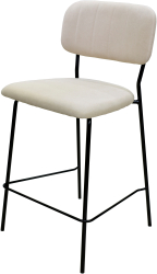 Scaun bar Nero Bej 47x51x89 cm 