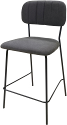 Scaun bar Nero Gri 47x51x89 cm 
