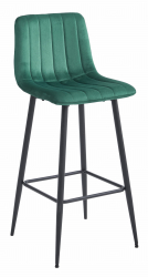 Scaun Bar Zargo Catifea Verde 