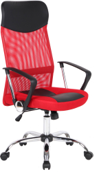 Scaun de birou directorial Danas rosu 62x59x109-119 cm 