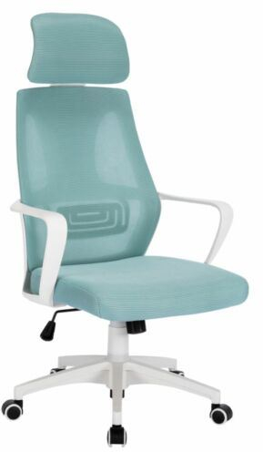 Scaun de birou directorial US131 mesh Verde Menta 63× 59× 115/125 cm UnicSpot 