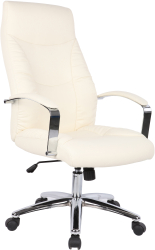 Scaun de birou directorial US62 bej 61x71x108-116 cm 