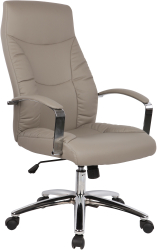 Scaun de birou directorial US62 gri 61x71x108-116 cm 