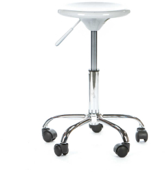 Scaun operator Benin alb 32x32x46-61 cm 