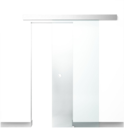 Set usa glisanta sticla RS120 sablat 85x205x0.8 cm 