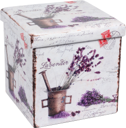 Taburet Design Lavanda New multicolor 38x38x37.5 cm 