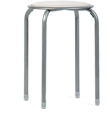 Taburet fix Alicante bej 30x30x45 cm 