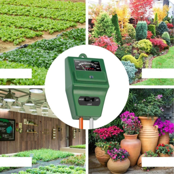 Tester pentru sol 3 in 1 ph umiditate lumina 2 sonde inaltime 29.3 cm 