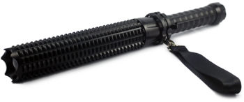 Baston cu Lanterna KlaussTech KLX10 Reincarcabila Metal Negru 