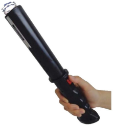 Baston Electrosoc Klausstech KL809S Cu Lanterna Sirena Si Husa De Protectie 