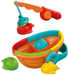 Jucarie set Pescuit pentru copii 4 pestisori Multicolor ATU-087938 