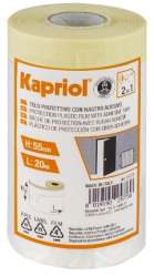 Kapriol - Folie mascare polietelina cu banda adeziva 270cmx16m 