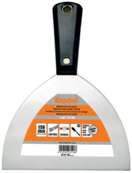 Spaclu Kapriol american din otel cu maner din plastic 150mm 