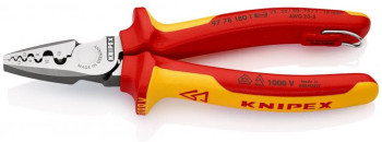 Cleste de sertizat Knipex 0.25-16mm² VDE cu agatatoare