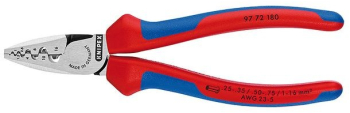 Cleste de sertizat Knipex 0.25-16 mm² maner multicomponent 