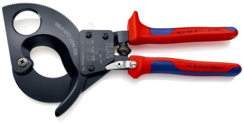 Cleste pentru taiat cablu Knipex cu clichet 280 mm 