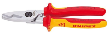 Cleste pentru taiat cabluri tais dublu Knipex 200 mm VDE 