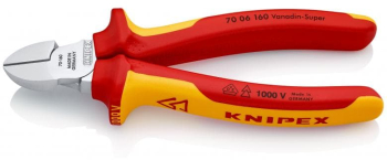 Cleste cu tais lateral/sfic Knipex 160 mm VDE 
