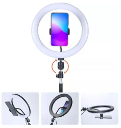 Lampa Profesionala LED Klausstech Circulara Make UP Photo Studio Selfie Telefon Ring Light