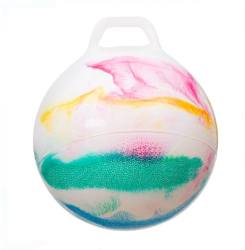 Minge cu maner pentru sarit multicolor greutate maxima 50 kg 