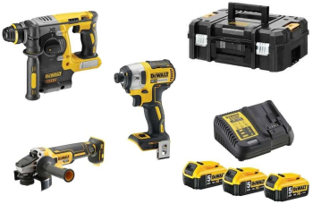 Pachet 3 scule Dewalt DCK305P3T 