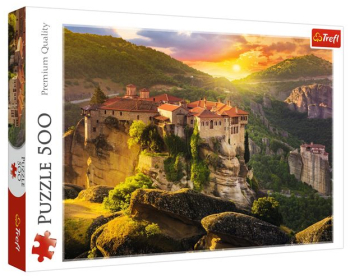 Puzzle 500 piese Peisaj Manastire 48x34 cm ATU-087948 