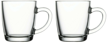 Set 2 cani Pasabahce Basic 340 ml sticla 