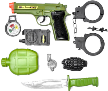 Set arme de lupta militare cu camuflaj 8 piese ConceptSeller 