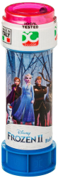 Sticla cu baloane de sapun si capac roz Frozen 60 ml