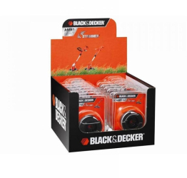 Black+Decker - Cap motocoasa + fir nylon 1.6mm 10m 12 bucati A6481RTS-XJ 