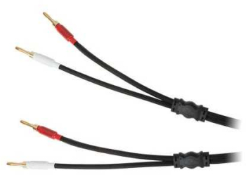 Cablu difuzor Profesional cu mufe tip banana 3m AWG16 1.5mm cupru Kruger&Matz KM0334 