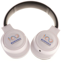 Casti Audio Cu Fir Klausstech Design Ergonomic Compatibilitate Universala Microfon Mp3 Player Fm Sunet Clar Si Puternic Over The Ear 