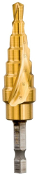 DeWALT - Burghiu in trepte 6-18mm impact 1/4 HEX EXTREME DT5027-QZ 